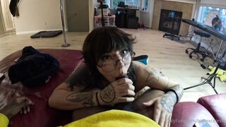 BBC Pounds Goth TriplexCeleste In The Kitchen OnlyFans