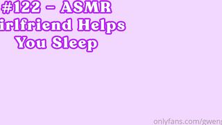 GwenGwiz Helps You Sleep ASMR Onlyfans Video Leaked - Leak