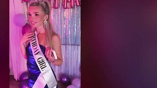 Bougie_Bb Gets Double Stuffed By 2 Huge Dildo On Her Birthday OnlyFans