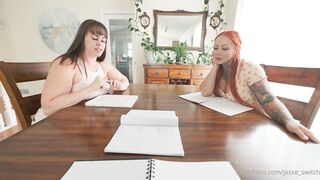 Jesse Switch And MandiCat Take Turns Banging Their Tutor OnlyFans
