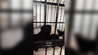 Kitty PupuWaifu Gets Fucked In A Cage OnlyFans