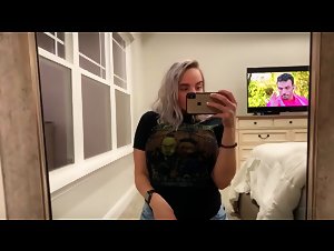 Whiptrax Fondling Her Breast Selfie Video 