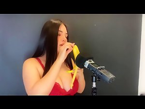 ASMR Wan Sucking a Banana Video Leaked - ASMR, Patreon