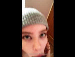 Okichloeo Deepthroat Dildo Blowjob Video Leaked - OnlyFans