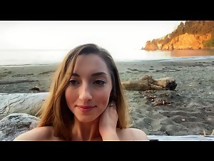 Abby Opel Nude Outdoor Beach Selfie Onlyfans Video Leaked