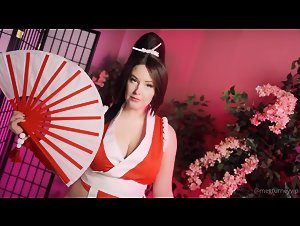Meg Turney Nude Mai Shiranui Cosplay PPV Onlyfans Video Leaked