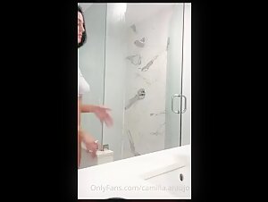 Camilla Araujo Nude Shower Masturbation OnlyFans Video Leaked