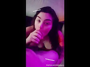 KittieBabyXXX Onlyfans POV Blowjob Facial Video Leaked