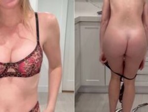 Vicky Stark Animal Print Try-on