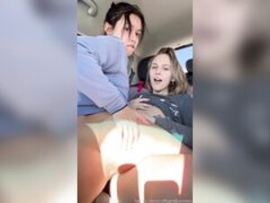 Cuffs and Bunnies car sex 2