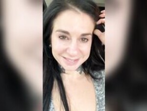 J.A OF - Car Public Masturbation with Busty Inked Slut