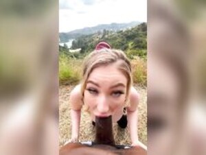 Aria Six Outdoor BBC Sextape With ChrisHasABig