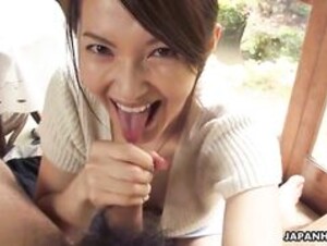 Hitomi Hayama thanks lover with jb