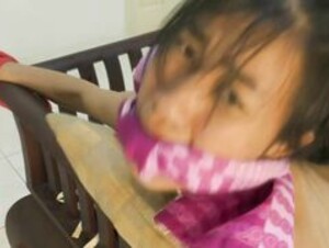 Princess Fucktoy - Tied to Chair Fucked