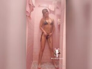linksgroupie sexy shower
