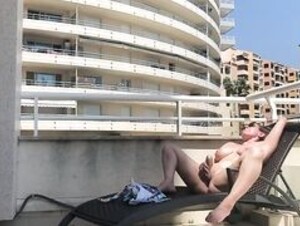 Suzie212---Vibrator-Play-on-the-Balcony