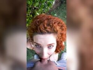Vincent & Ashley - Quick Blow Job In The Park