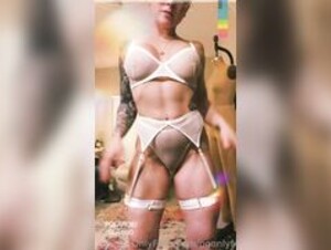 Livgray_, Ogonlyf, Dress Shirt, Lingerie, Redhead, Big Ass, Big Tits, Tease
