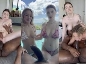 BBC PAWG Threesome Jadehubx