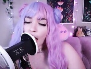 rose ear licking 1