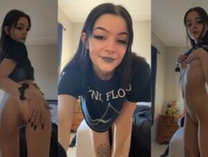 Maarsarcogenicu5 - slim young goth girl teases