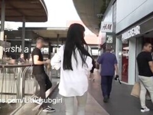 Littlesubgirl-Enjoys-Spreading-Her-Holes-In-A-Shopping-Mall