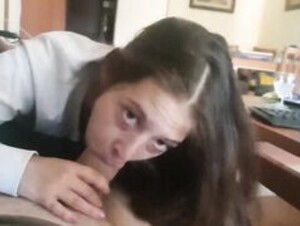 pawg teen sucks Extra thick cock