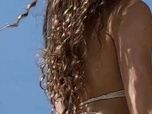 Stefania Deriabina - Nipslip while doing yoga