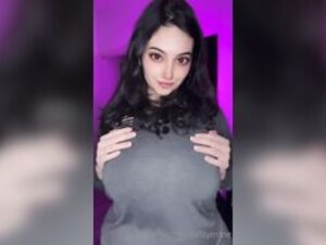 Shiftymine Teases With Big Breasts And a Cute Face