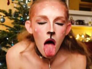 kwgirlx - reindeer gets trained