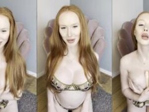 Busty Redhead JOI Lenina Crowne