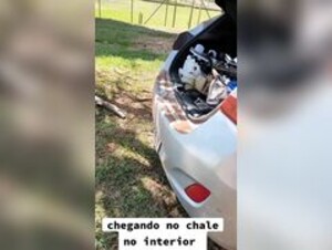 chegando no chale no interior na cidade de indiapora ????