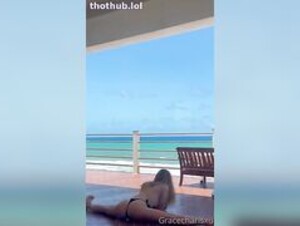 Grace Charis stretching