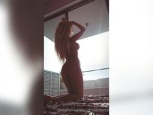 abby dowse - window nude