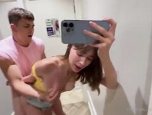 Anna Ralphs Shopping Mall Changing Room Nude Sextape