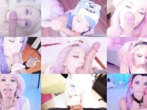 Cherrycrush 9 videos blowjob splitscreen