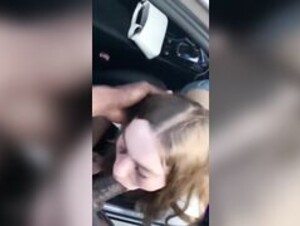 Kiara sucks bbc in the car
