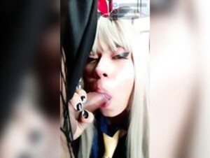 Mei_succubustrapboy haciendo un oral (2)