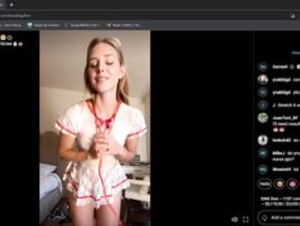 Caroline Zalog Halloween Livestream