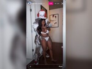 BarbeeBandz IG Live