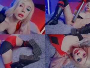 AliceBong Harley Quinn cosplay 2 solo