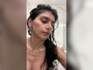 Mia Khalifa Red Dress PPV Video Leaked