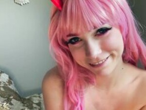 Indigo White Cosplay Pussy Play
