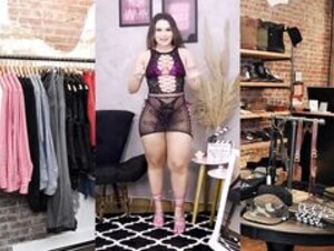 bodystocking try on