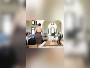 Alexandra Botez Big Ass Jiggle Sexy Dress