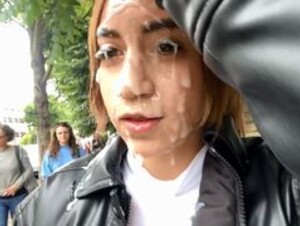 Artemis Carmona - Triple Facial & Public Cumwalk