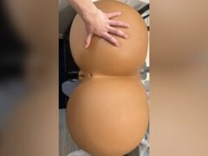 Massive Booty on R3 CLM Doll Fucked in the Ass by BWC