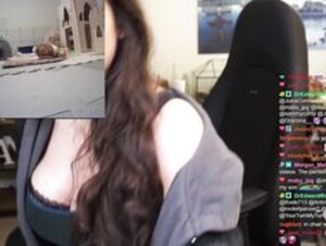 Sweet Anita Deep Cleavage Twitch Clip