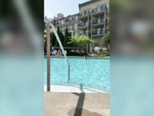 Holly Wolf micro bikini swim