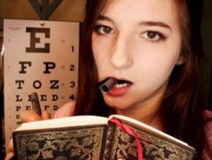 AftynRose - A most professional eye exam
